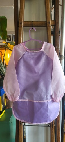 Kids long sleeve apron drawing - kids,