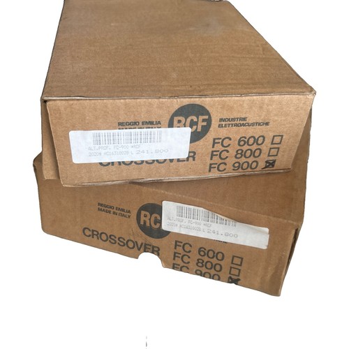Pair passive crossovers rcf - pair, fc