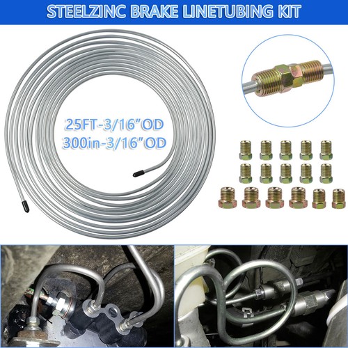 25ft copper nickel brake - nickel, pipe