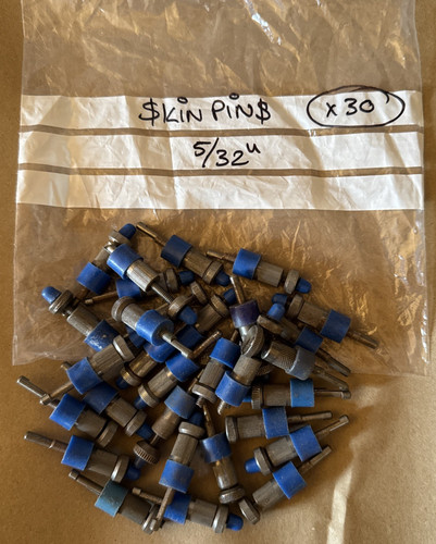 Used skin pins blue 5 - used,