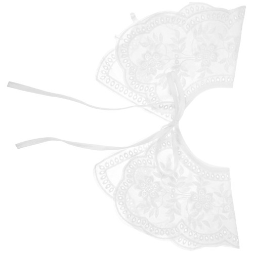 Lace false collar detachable - false,