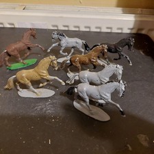 Airfix 1/32 Scale western series horses 1975 x 7