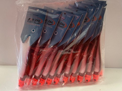 Red tail hawk jig oz - red, 1.5