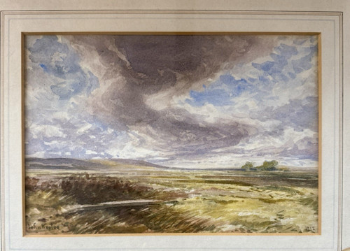 Antique watercolour welsh - antique,