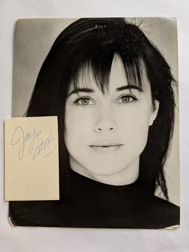 Jayne brook signed cut - signed, w/8x10