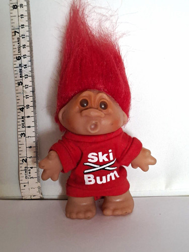 Troll doll 180 - mm, red