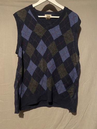 Vintage bean men - l.l.bean, argyle