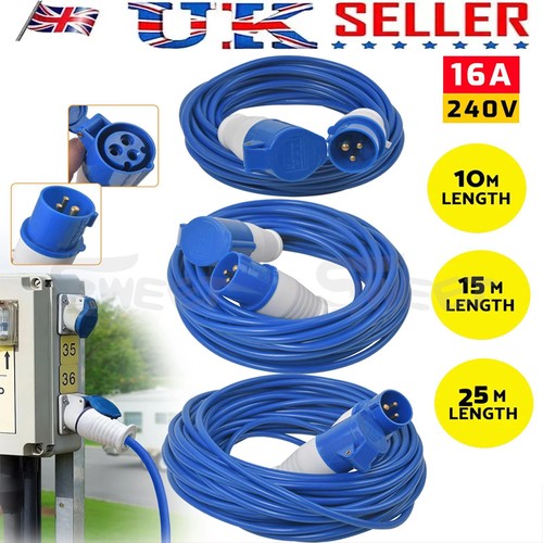 Caravan mains hook cable - mains,