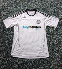Retro Derby County FC Football Shirt 2010/2011 Signed by John Brayford 2