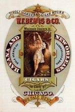 Cigars Vintage Ad Poster