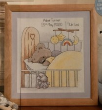 Cross stitch chart bear - cross,