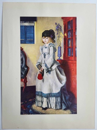 Old antique print - paintings, of