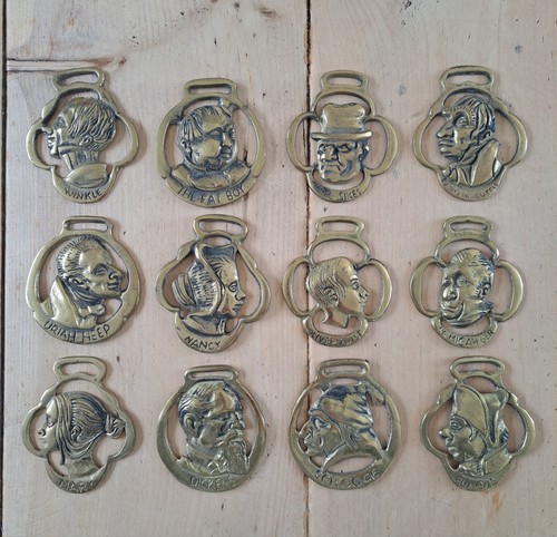 Charles dickens brass horse - charles,