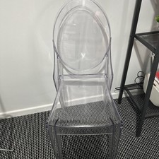 GHOST CHAIR clear Transparent