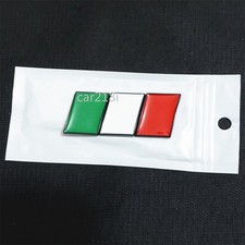 1x Italy Flag Black Matte