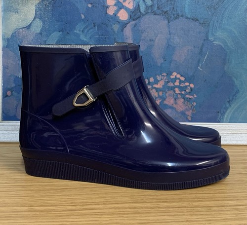 Navy blue french vintage ankle - navy,