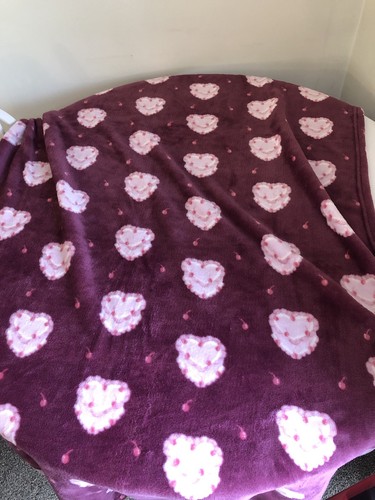 Pink and purple cake pattern - and,