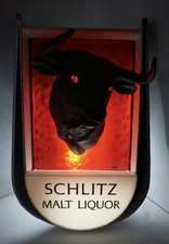 Schlitz Malt Liquor Bull Sign