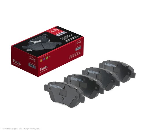 Apec front brake pads - brake,