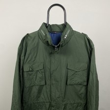 Mountain Life Large Rain Trek Jacket Waterproof Removable Hood Zip Pocket XL