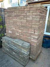 Driveway or Patio Block Paving Brindle 200x100x60mm Slabs , 1225 used