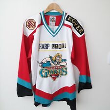 Vintage Belfast Giants Team Signed / Autographed Ice-Hockey Jersey Size M 2003/4