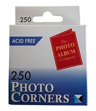 Photo Corners 250 Transparent Self Adhesive Acid Free
