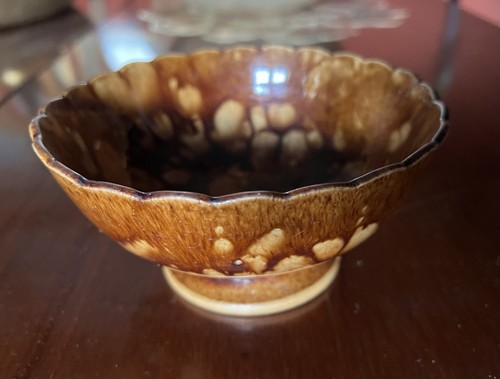 Scottish treacle glazed bowl - treacle,