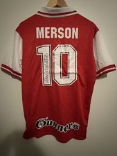 Paul Merson - Signed Arsenal