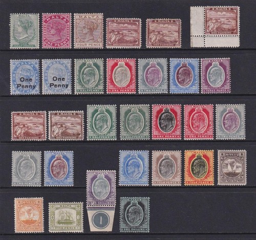 Malta edvii stamps 1885 - stamps.,
