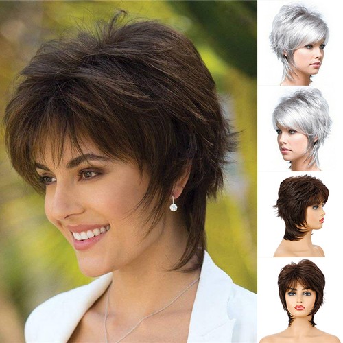 Grey hair wigs - wigs, silver
