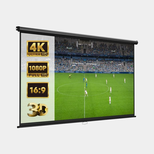 100 inch pull down projector - 100,