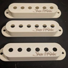 Stratocaster Guitar Pickup Covers 3 Hendrix Signature Design Off White 52mm Pole