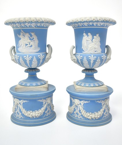 Wedgwood 1871 blue jasperware - 1871,