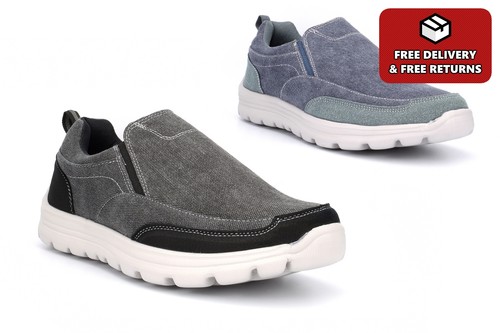 Mens canvas shoes denim - mens,