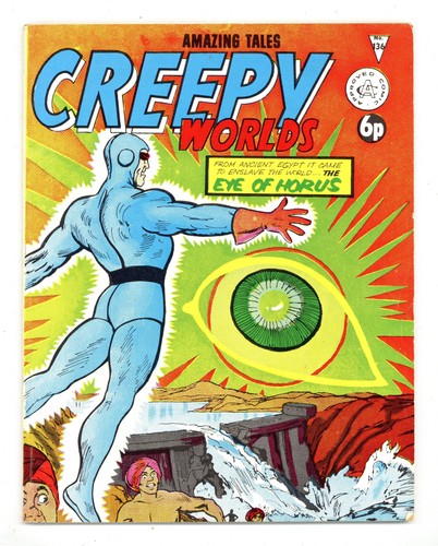 Creepy worlds 136 5 - #136, vg/fn