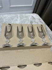 Set of 4 Crystal Champagne