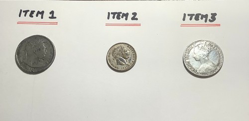 Three counterfeit georgian - counterfeit,