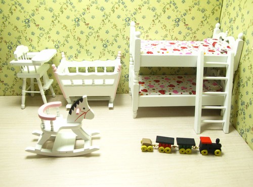 Dollhouse miniature kids - dollhouse,