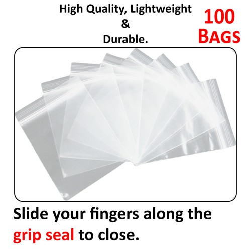 100 small clear - small, plastic