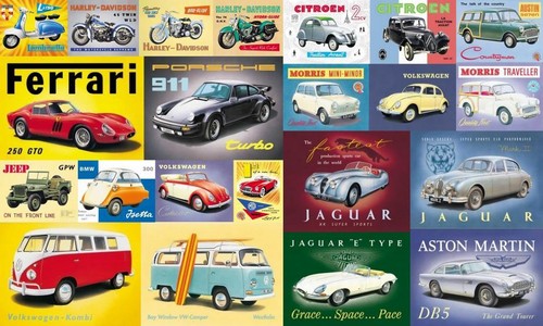 Classic wheels fridge - classic,