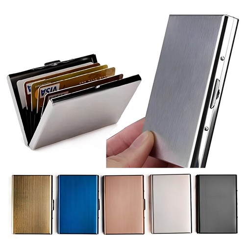 Stainless steel credit card - stainless,