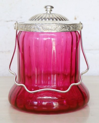 Antique cranberry glass - antique,