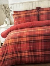 Dorma Navy Check Super King