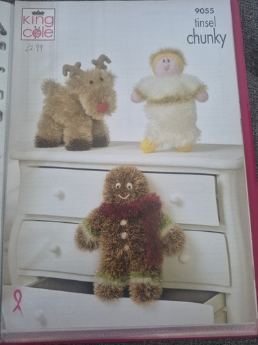 Tinsel knitting pattern king - tinsel,