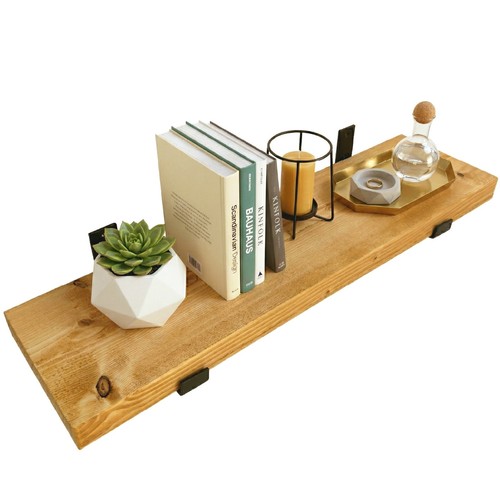 Wooden board wall - wooden, shelf