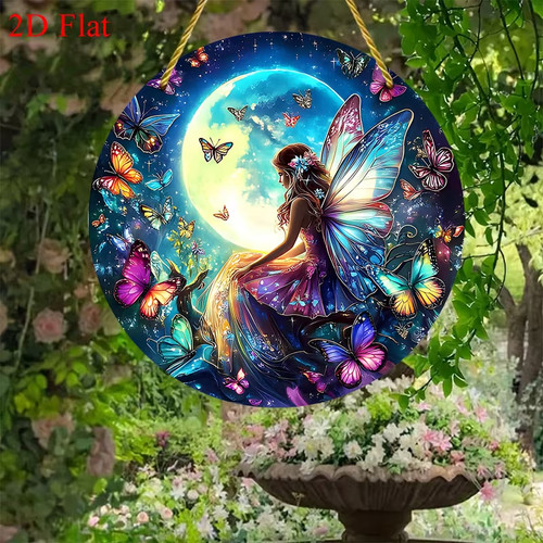 Butterfly fairy majestic moon - butterfly,