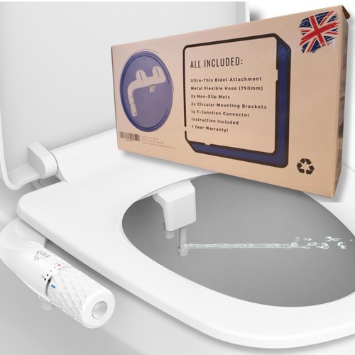 Bidet attachment for toilet - for,