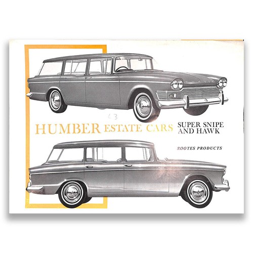 Humber estate cars super - humber,