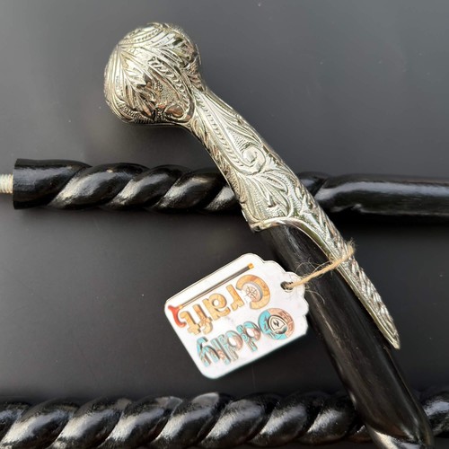 Brass horse hames - brass, floral